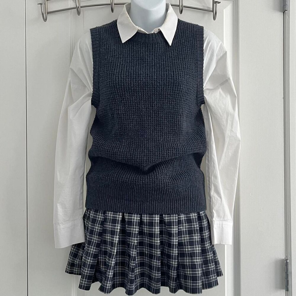 Muji Women's Navy Jumper
